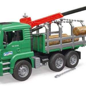 Bruder MAN Timber truck with loading crane-0