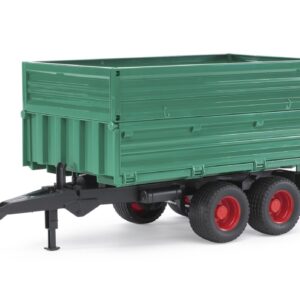 Bruder Tandemaxle tipping trailer with removeable top-0